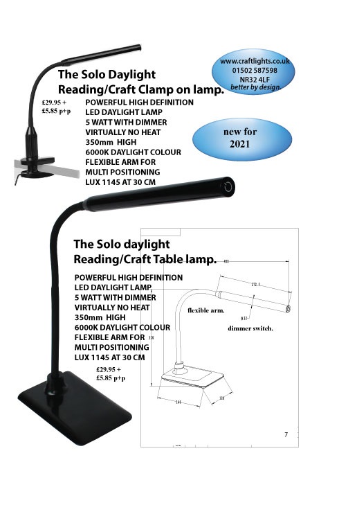 ULTRA HIGH DEFINITION SOLO DAYLIGHT CLAMP ON LAMP